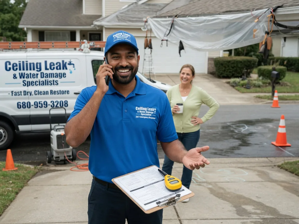 Ceiling Leak Cleanup White House, TN FAQs