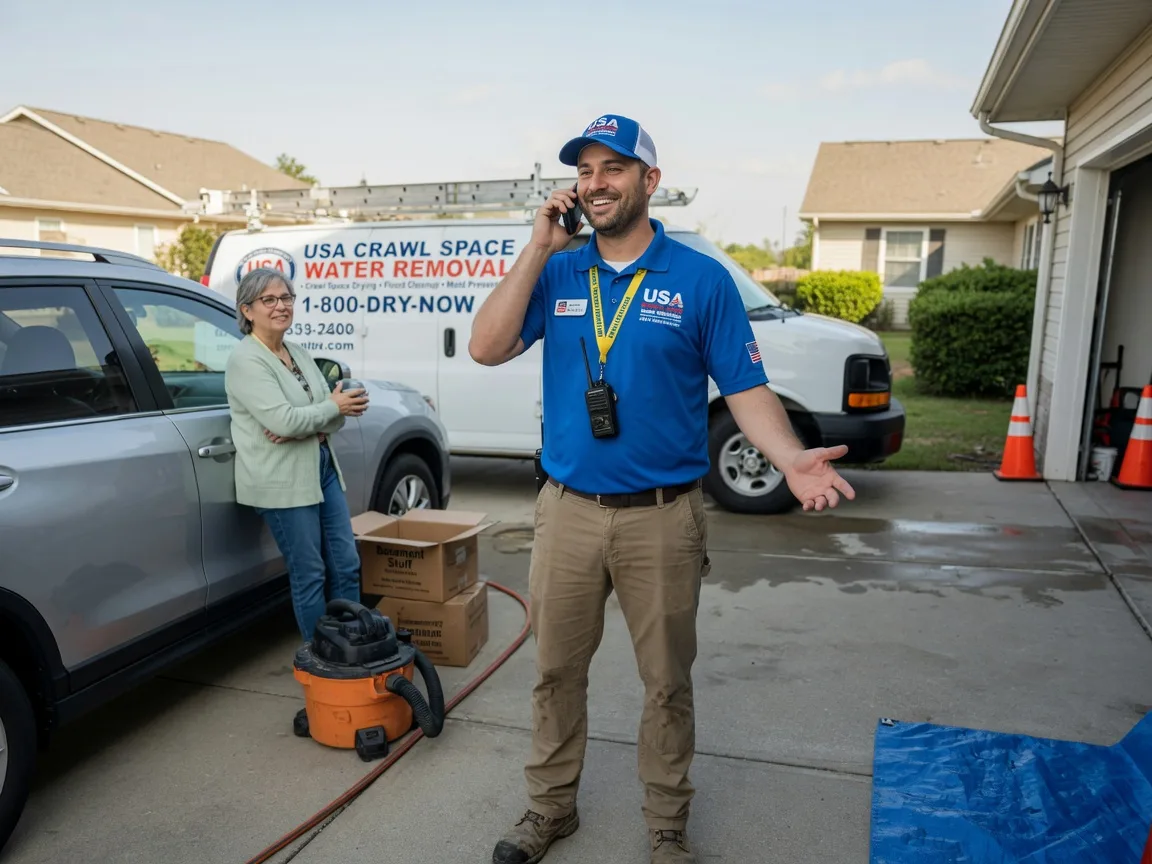 Crawl Space Water Removal White House, TN FAQs
